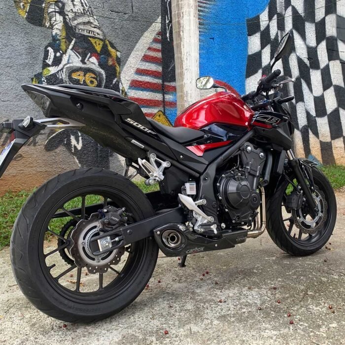 Link + Ponteira No Muffler - CB/CBR 500 F/R/X - Imagem 3